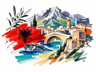 Original Albania Drawing