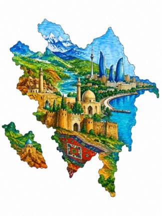 Original Azerbaijan Drawing