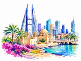 Original Bahrain Drawing
