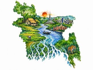 Original Bangladesh Drawing