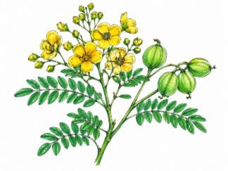 Original Bladder Senna Drawing