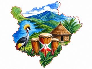 Original Burundi Drawing