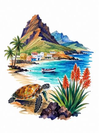 Original Cabo Verde Drawing