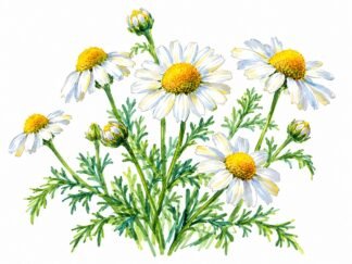 Original Chamomile Drawing