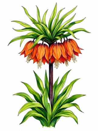 Original Crown Imperial Drawing