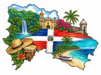 Original Dominican Republic Drawing