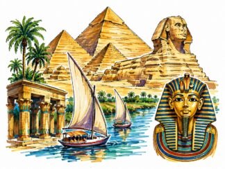 Original Egypt Drawing