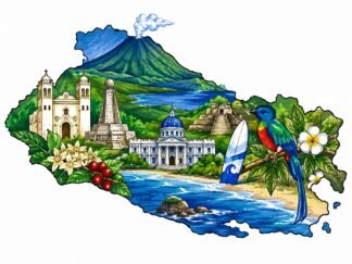 Original El Salvador Drawing